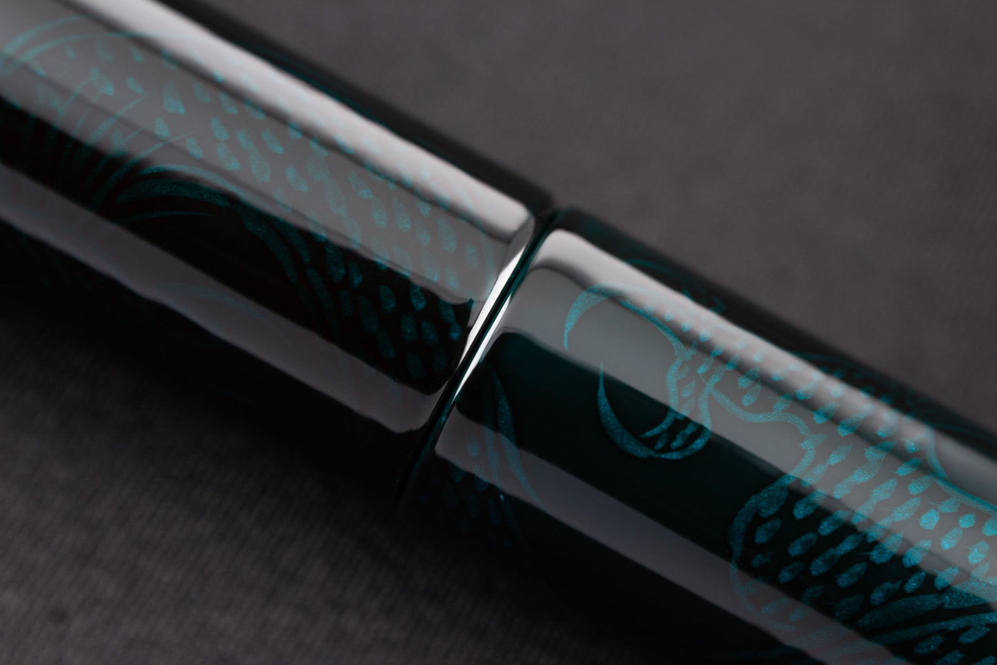 Nakaya Long Cigar Ascending Dragon Ao-tamenuri - nibs.com