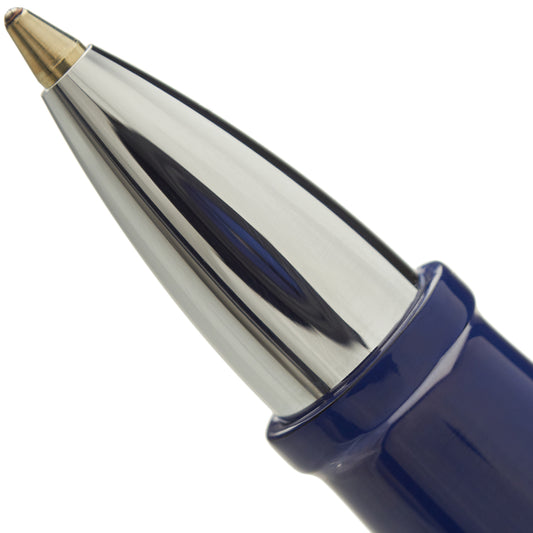 Nakaya Naka-ai Writer Ballpen Kikyo Chrome - nibs.com