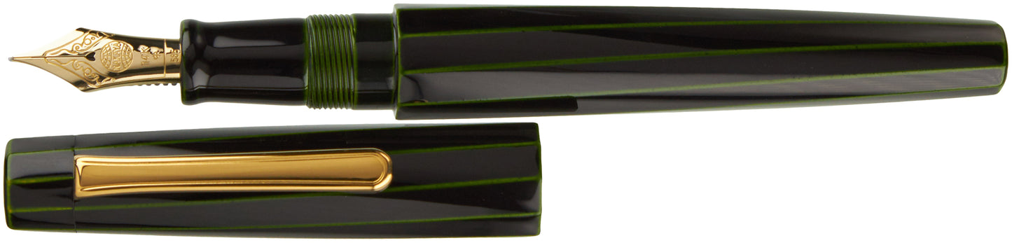 Nakaya Decapod Writer Midori-tamenuri TW - nibs.com