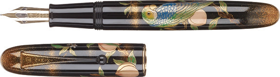 Namiki Yukari Royale Parrot with Peach - nibs.com