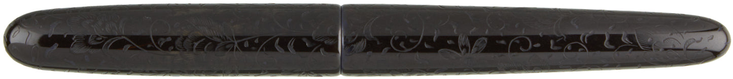 Nakaya Portable Cigar Housoge Kikyo-Tamenuri Charcoal - nibs.com