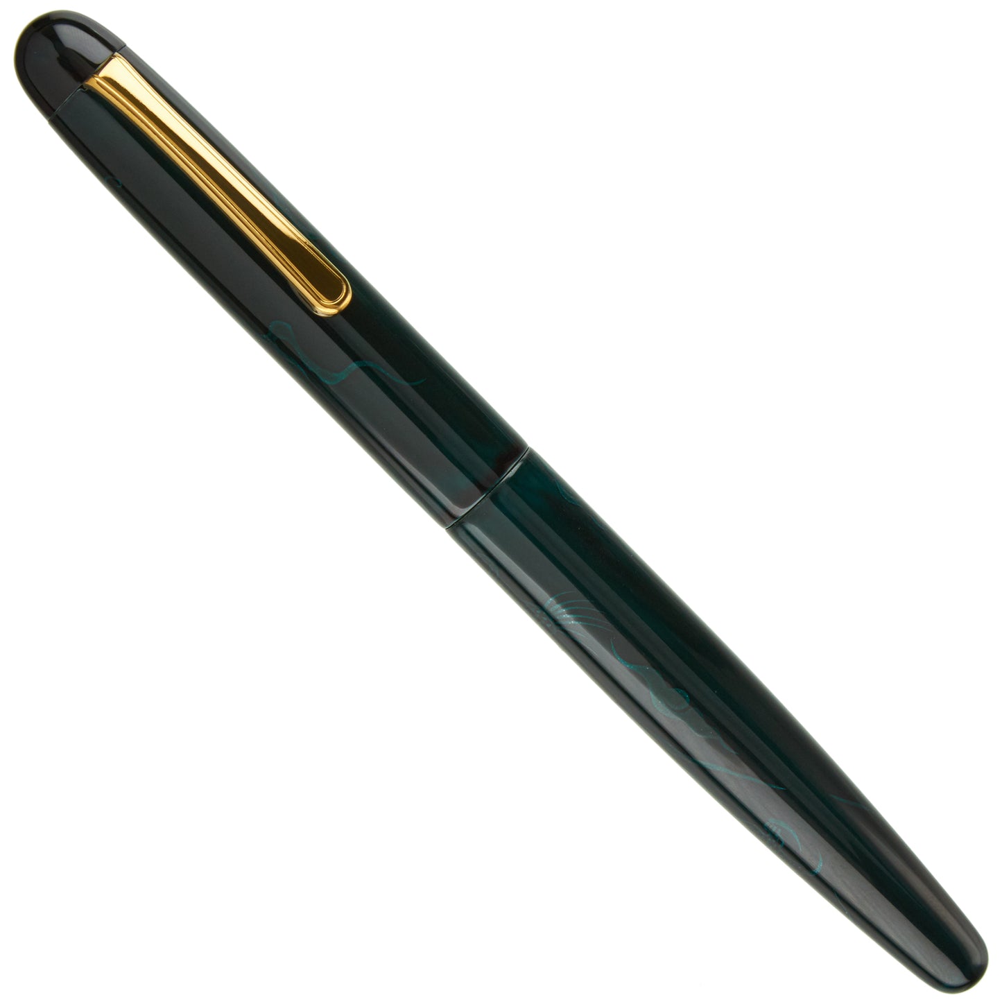 Nakaya Long Writer Ascending Dragon Ao-tamenuri - nibs.com