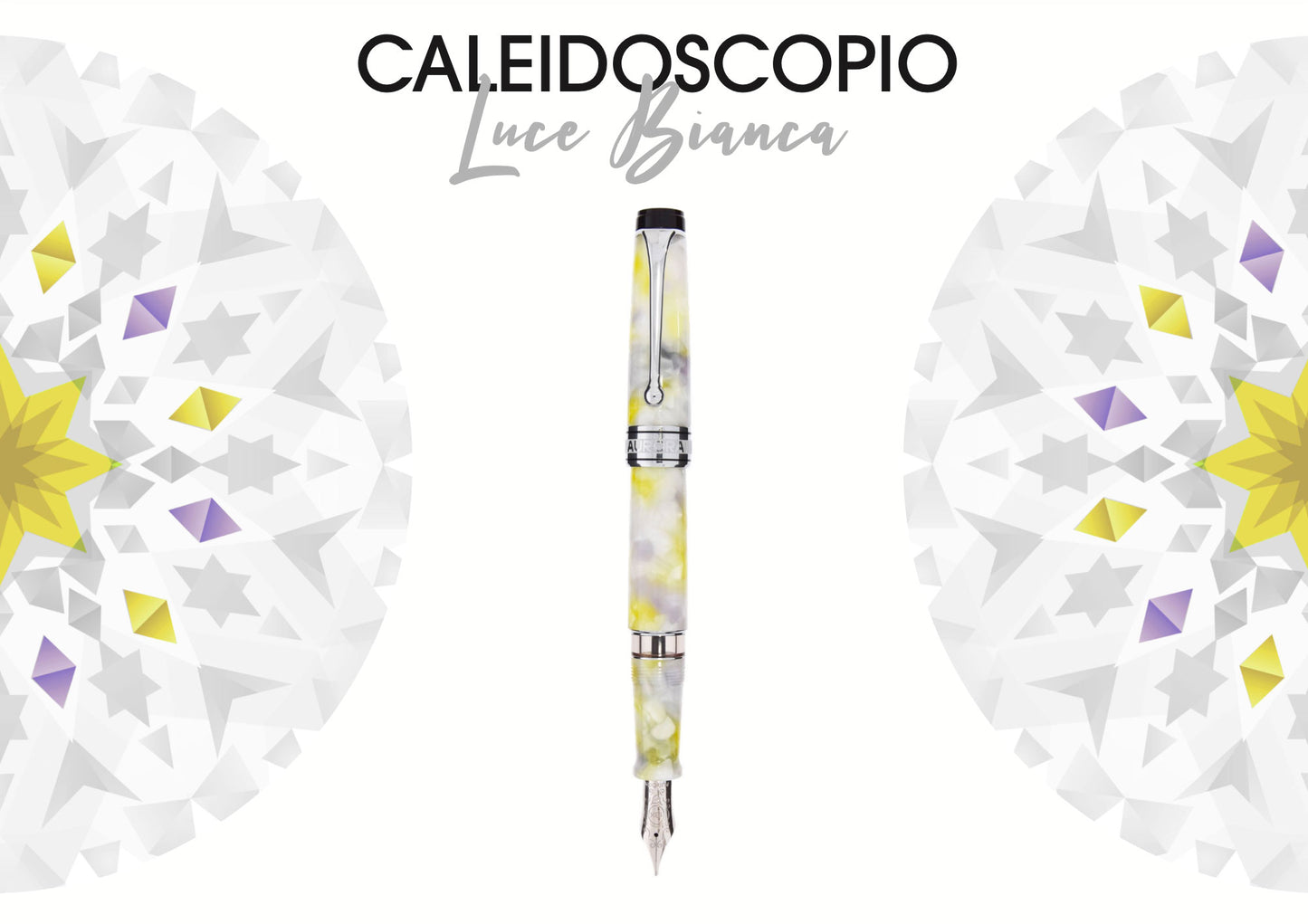 Aurora Optima Caleidoscope Luce Bianca Limited Edition - nibs.com