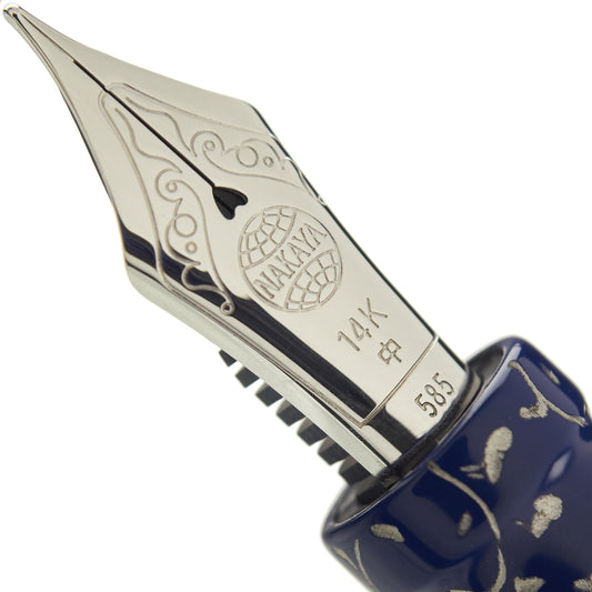 Nakaya Portable Writer Housoge Kikyo Platinum - nibs.com