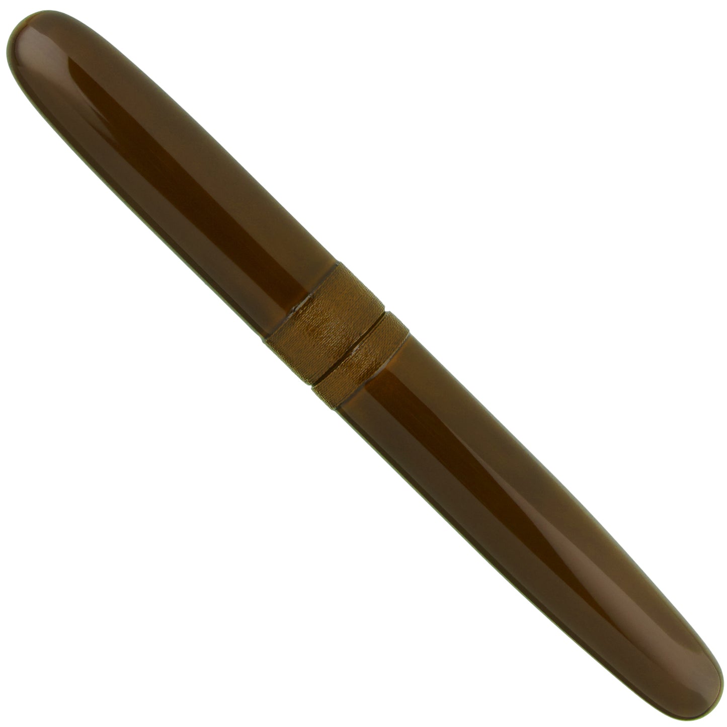 Nakaya 17mm Portable Cigar String Rolled Heki-tamenuri - nibs.com