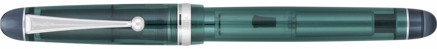 Pilot Custom 74 Forest Green Demonstrator - nibs.com