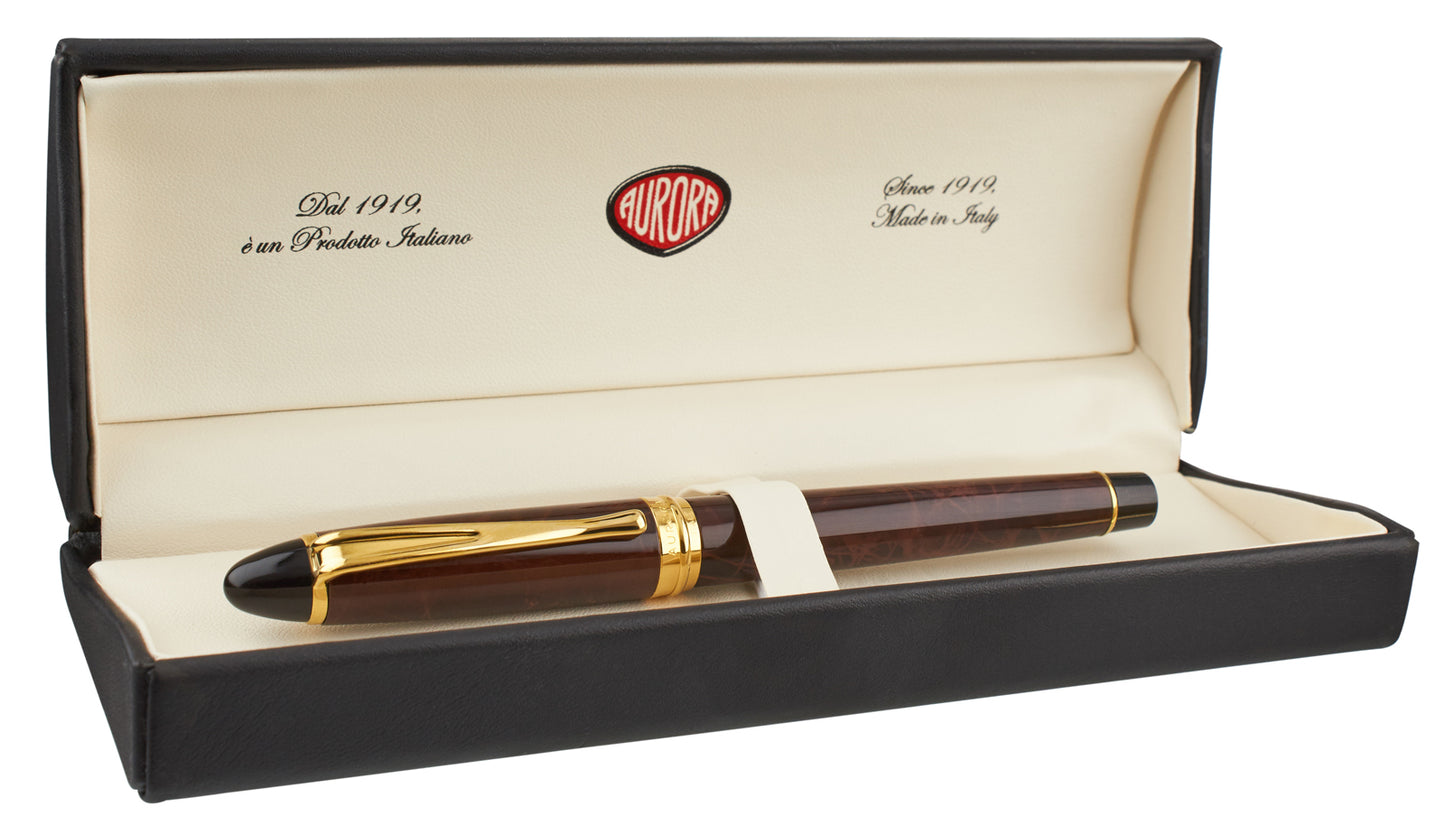 Aurora Ipsilon De Luxe Turtle Lacquer - nibs.com