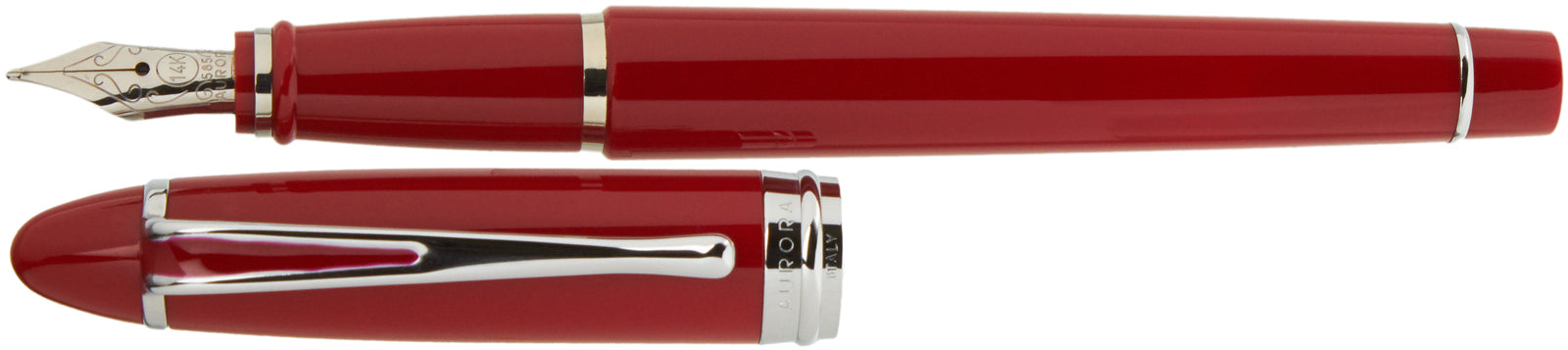 Aurora Ipsilon De Luxe Red - nibs.com