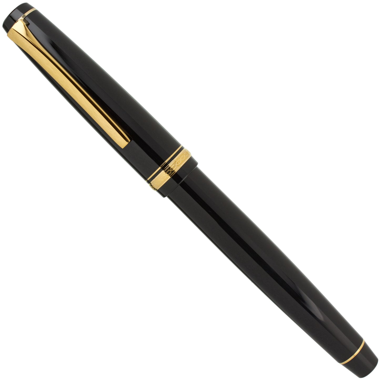 Pilot Falcon Resin Black Gold - nibs.com