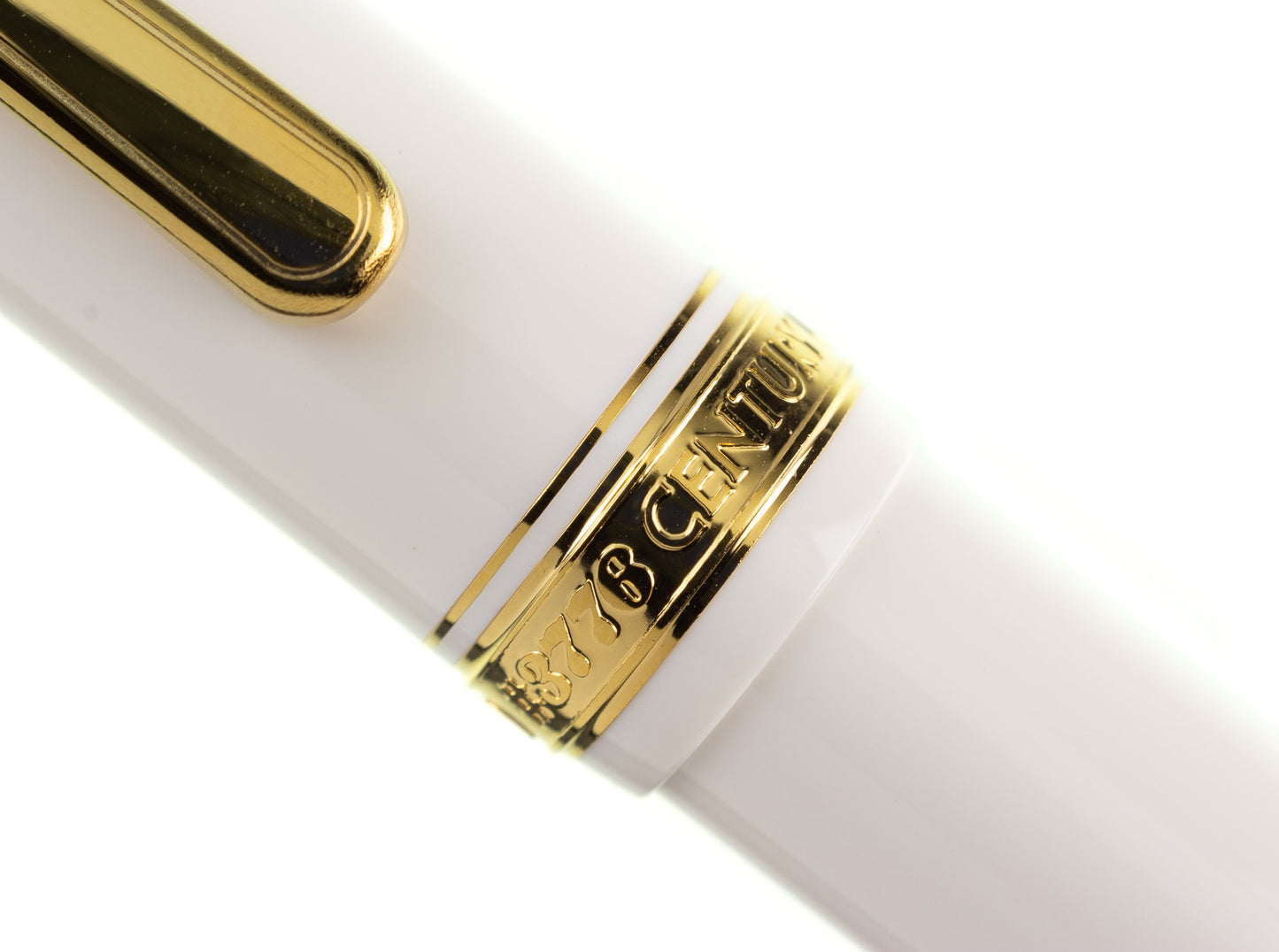 Platinum 3776 Century Chenoceau White - nibs.com