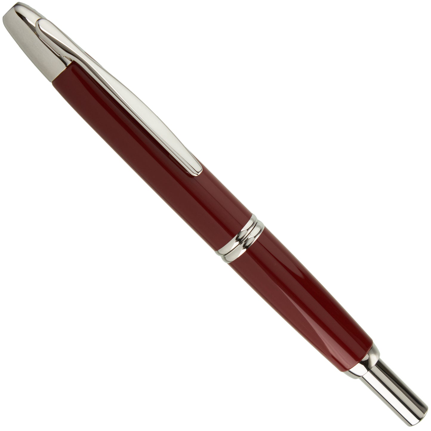 Pilot Vanishing Point Red Rhodium - nibs.com