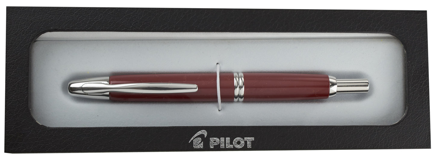Pilot Vanishing Point Red Rhodium - nibs.com