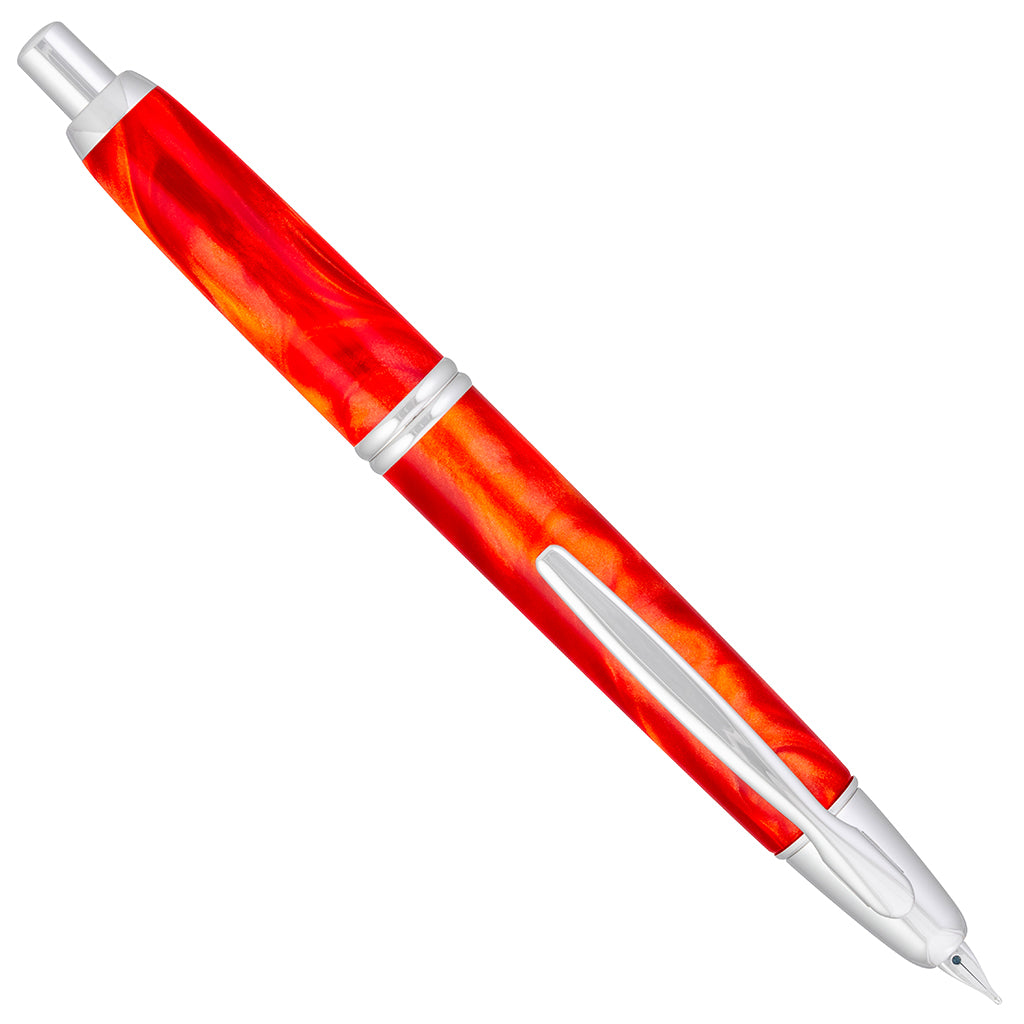 Pilot Vanishing Point SE Marble Orange - nibs.com