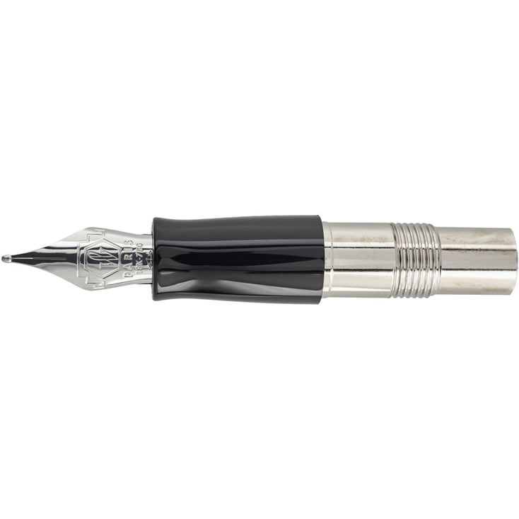 Waterman Charleston Nib Unit 18K Rhodium - nibs.com