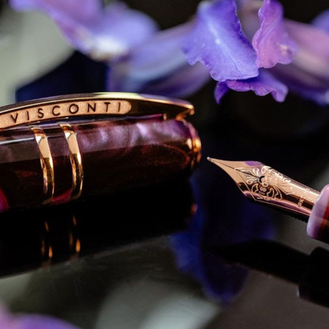 Visconti Homo Sapiens Iris Garden Limited Edition - Fountain Pen