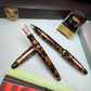 Maiora Ultra Ogiva Ti 22 Gea Mother Earth #8 Titanium Fountain Pen