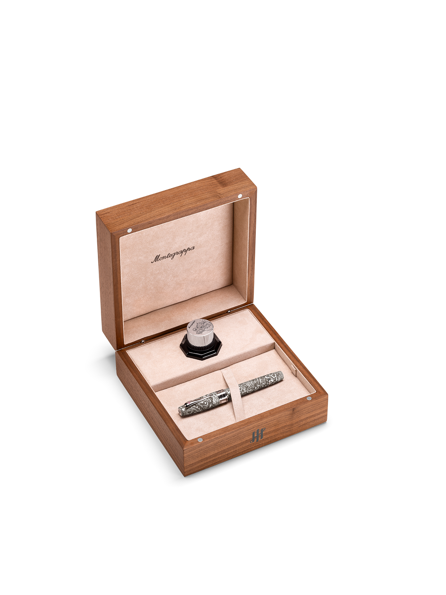 Montegrappa Imperial Year Of The Dragon Silver Limited Edition - Fountain Pen