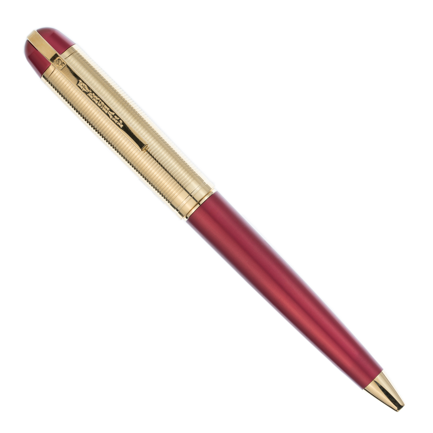 Wahl-Eversharp Skyline Red Presentation Gold Cap - Ballpoint Pen