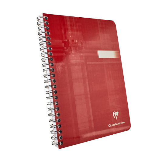 Clairefontaine 6 x 8 ¼ Lined Wirebound - Colors vary Blank