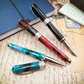 Pineider Avatar UR Mini Red Onyx Palladium Trim Fountain Pen
