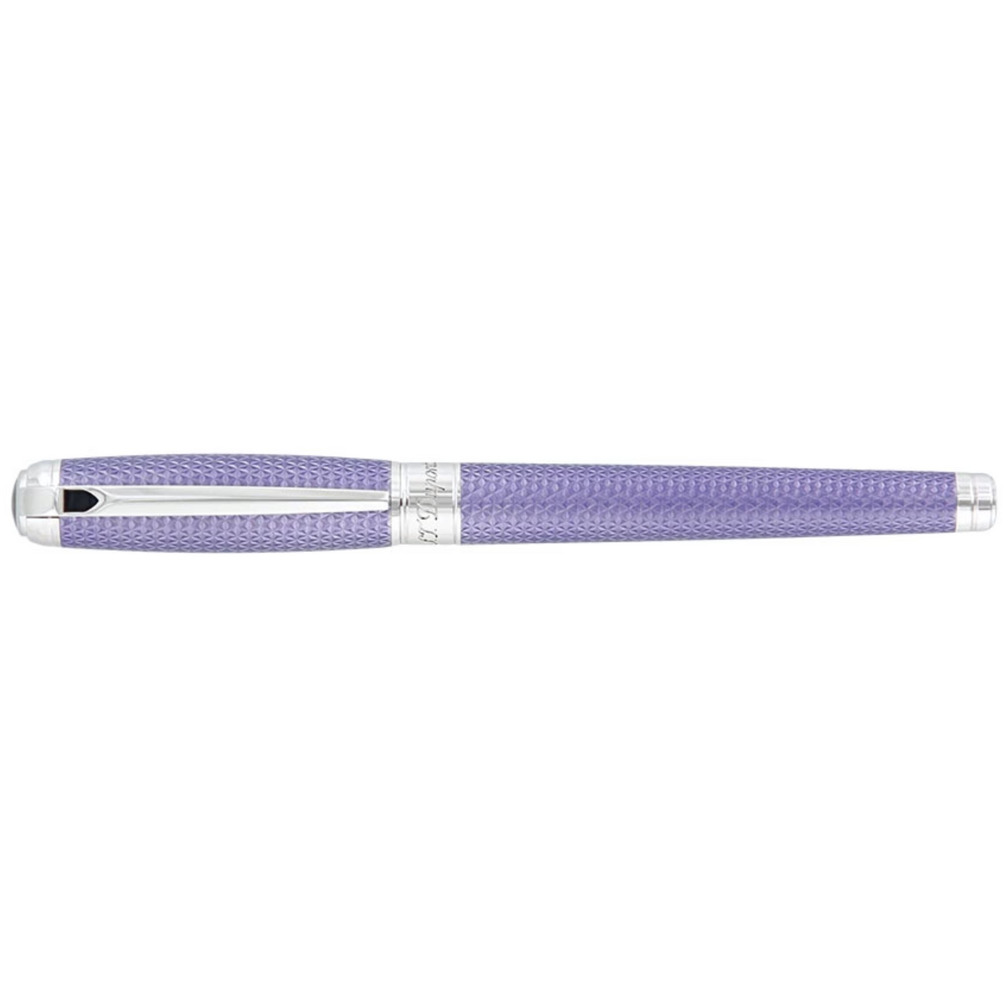 S.T. Dupont Line D Large Firehead Guilloché Lilac