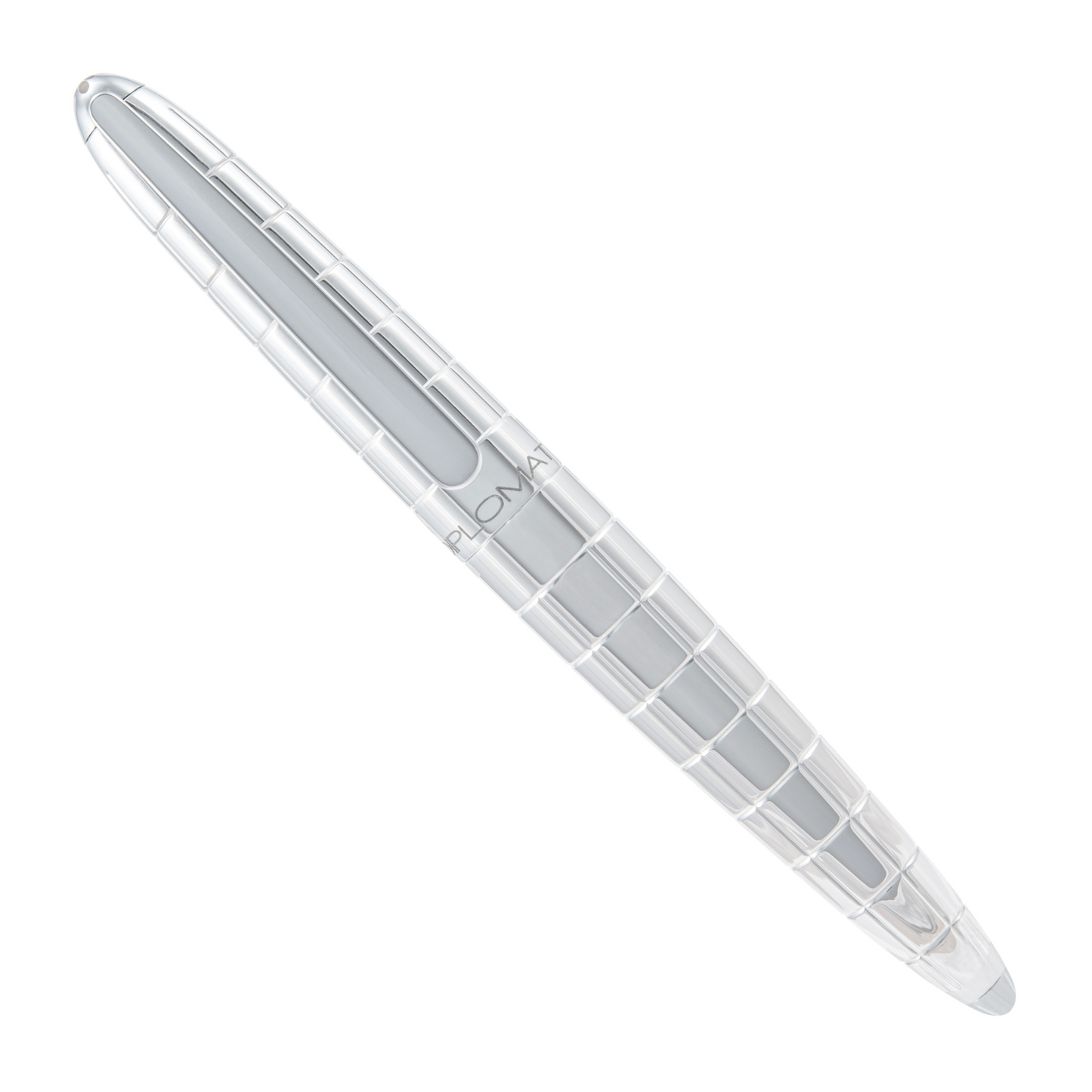 Diplomat Aero Rhomb Chrome fountain pen