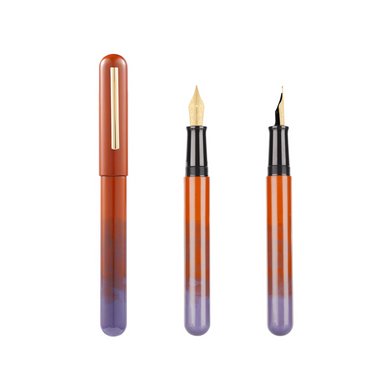 Ikkaku By Nahvalur 胭脂 Yan-Zhi (Vermilion) Gradient Urushi – Nibs.com