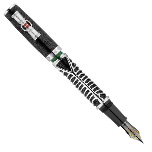 Delta Indigenous People Simbu Silver Trim Fountain Pen L.E.