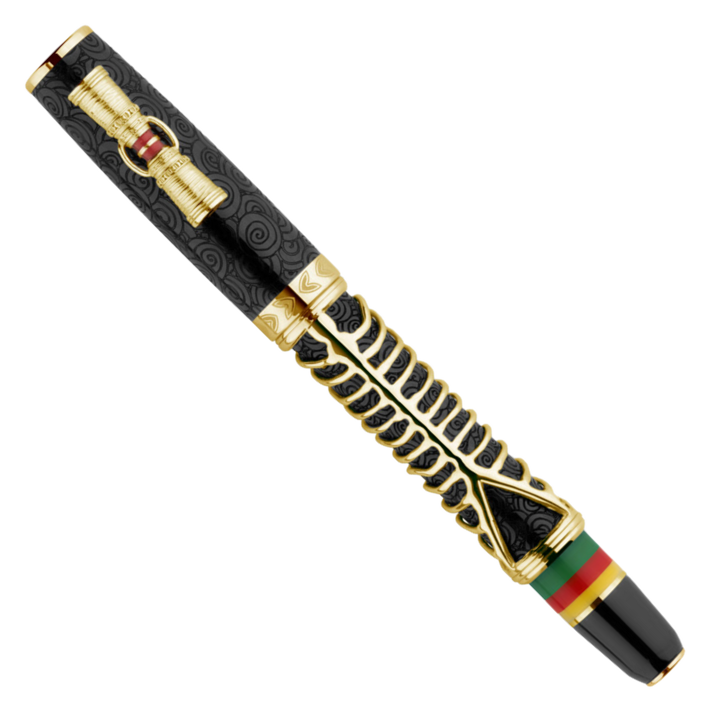 Delta Indigenous People Simbu Gold Trim Fountain Pen L.E.