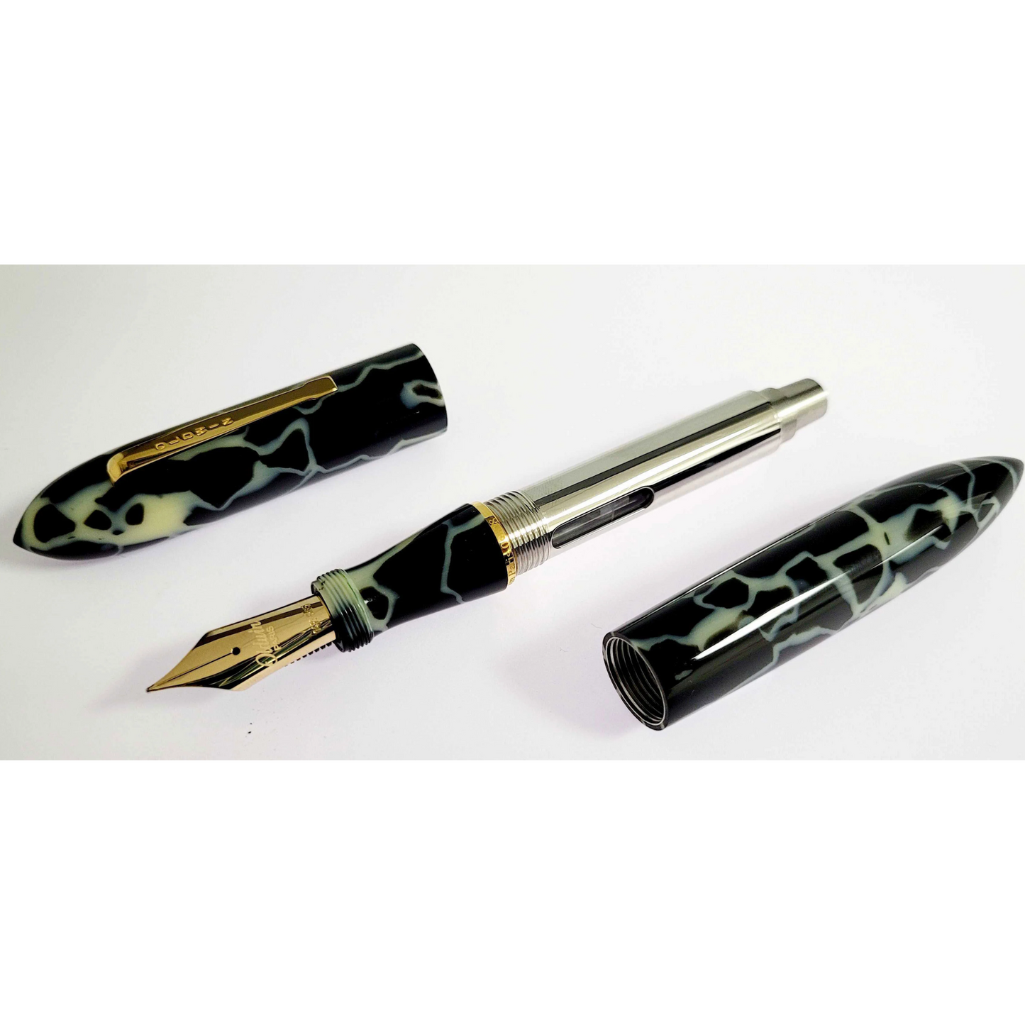 Oldwin Paris Torpedo Nibs.com 28th Anniversary Gold Limited Edition