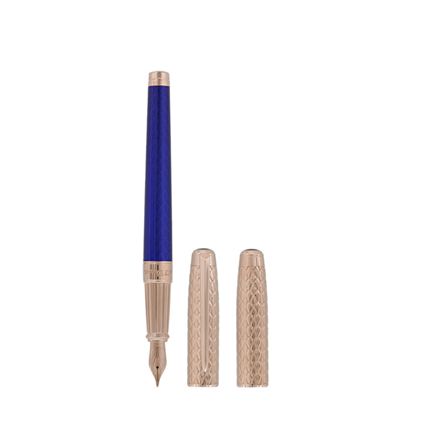 S.T. Dupont Line D Eternity Blue & Rose Gold