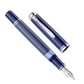 Pelikan Souveran M815 Metal Striped Blue Fountain Pen