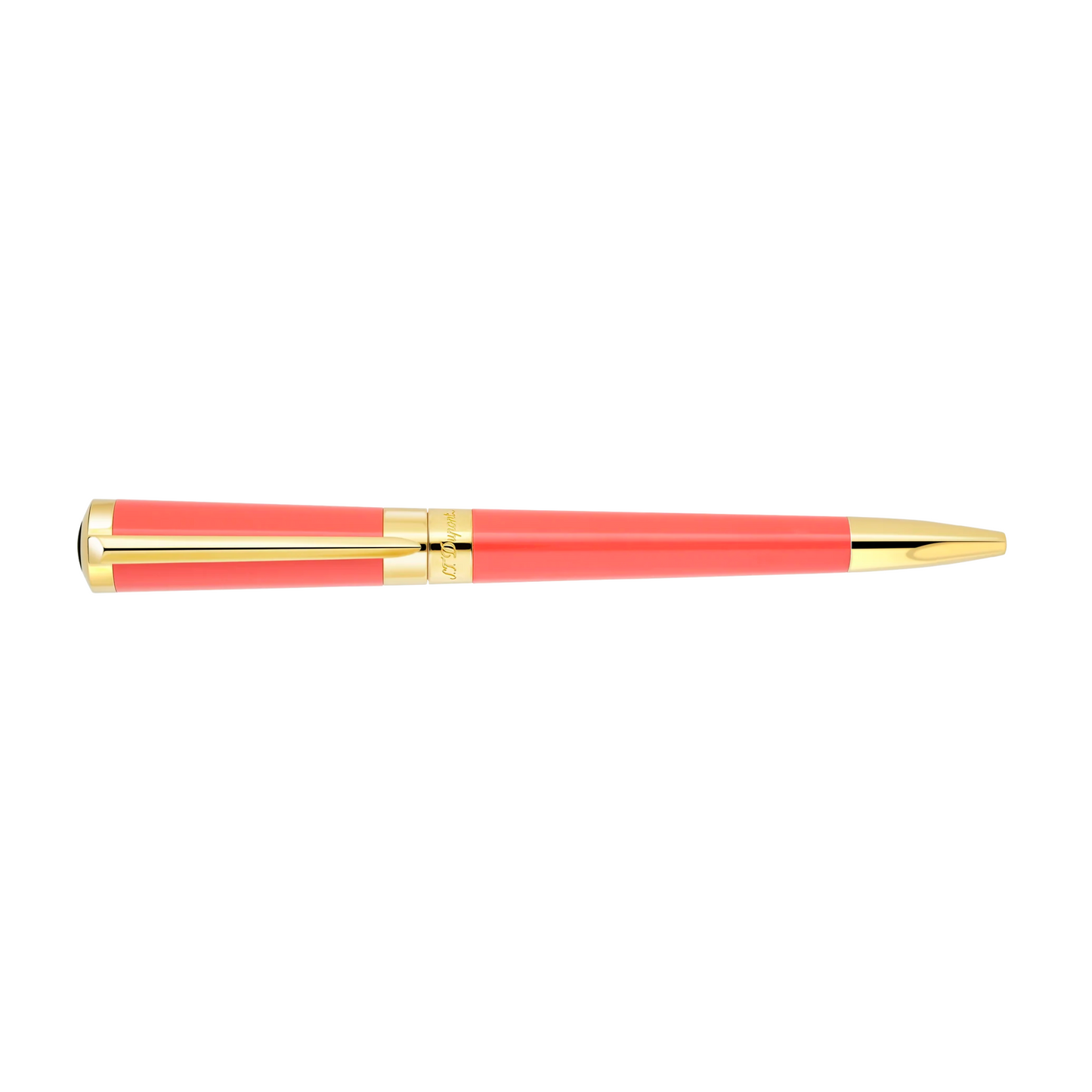 S.T. Dupont Liberte Ballpoint Coral and Gold - Ballpoint