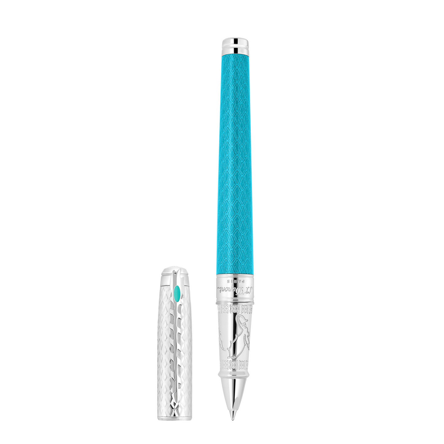 ST Dupont Game of Thrones Line D Eternity Rollerball Pen (Ice Blue)