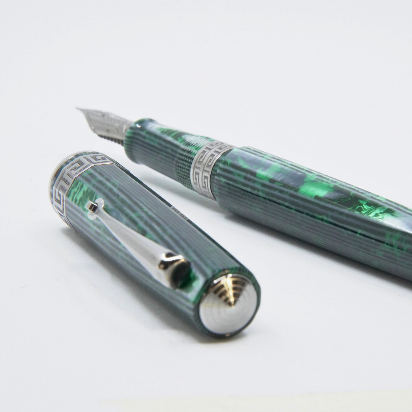 OMAS Paragon Arco Green Fountain Pen (Nibs.com 28th Anniversary)
