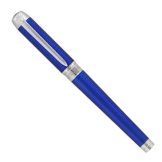 S.T. Dupont Eternity XL Blue Lacquer Over Guilloche - Rollerball