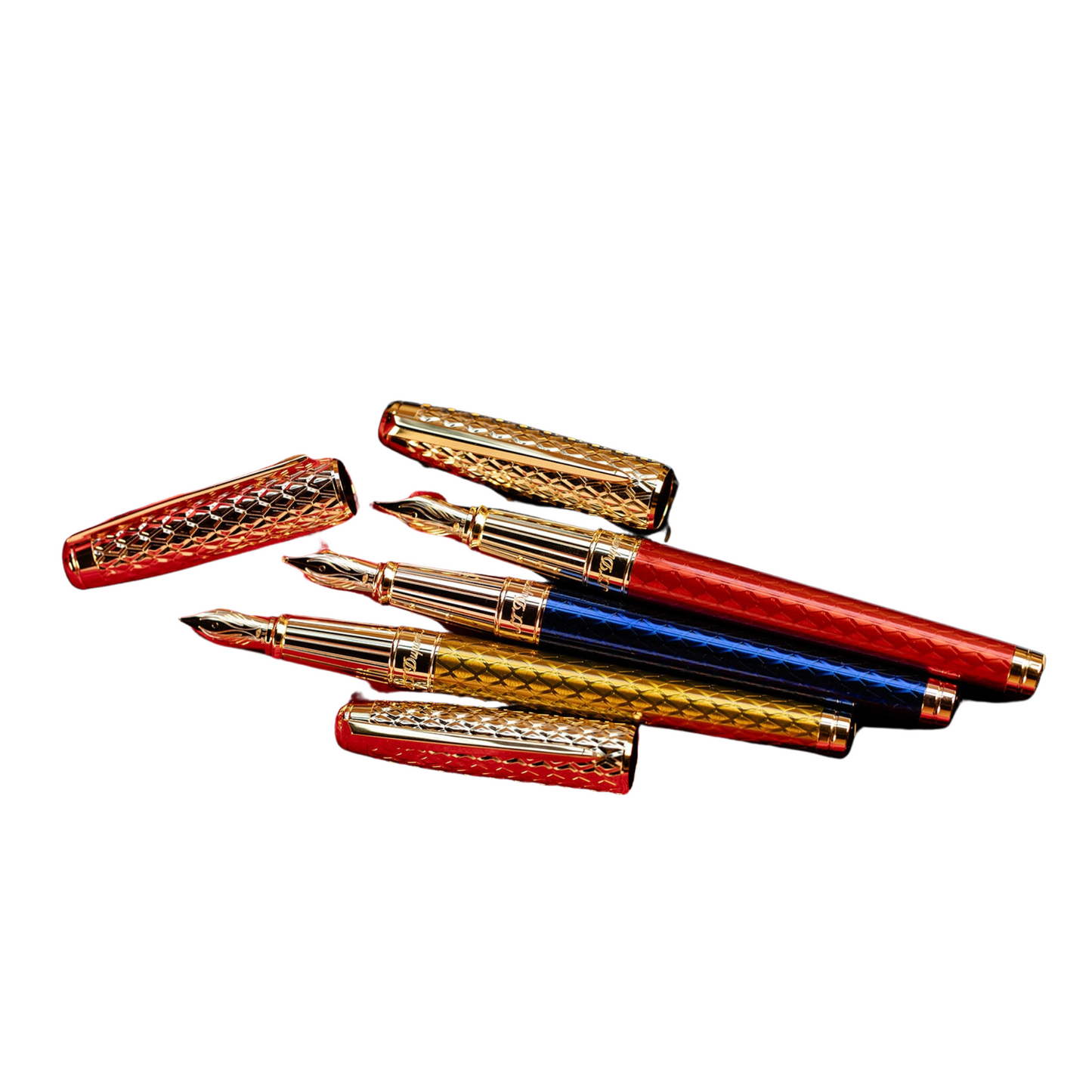 S.T. Dupont Line D Eternity Blue & Rose Gold