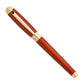 S.T. Dupont Line D Large Firehead Guilloché Amber