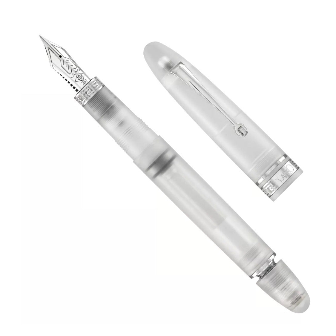 OMAS Ogiva Frosted Demonstrator Silver