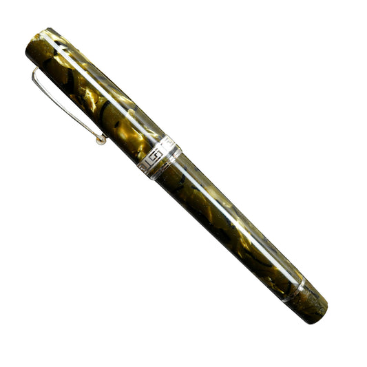 ASC Bologna Medio Green Autumn Celluloid Rhodium