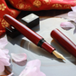 Wancher Dream Pen Aizu Urushi Tamamushi-nuri Fountain Pen