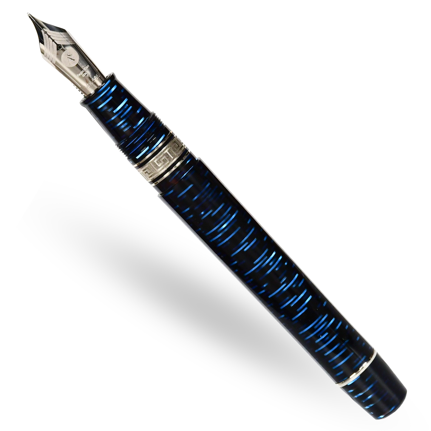ASC Bologna Extra Blue "Wall Street" Skyscraper  Limited Edition Fountain Pen Collection
