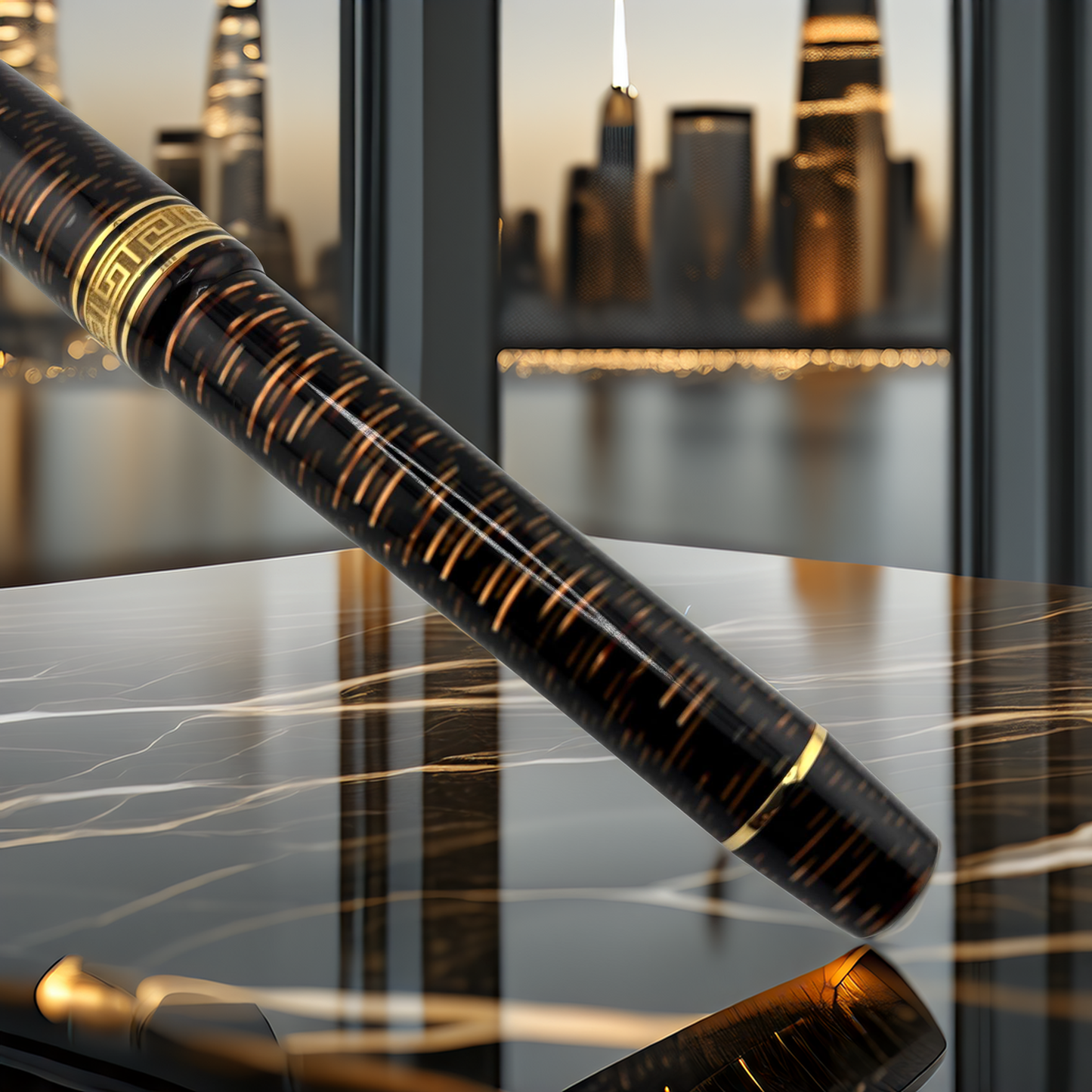 ASC Bologna Extra Bronze Skyscraper Limited Edition Fountain Pen