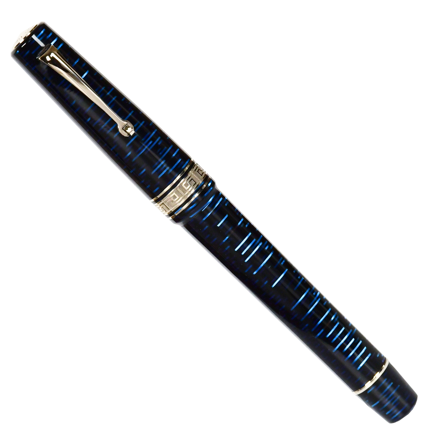 ASC Bologna Extra Blue "Wall Street" Skyscraper  Limited Edition Fountain Pen Collection