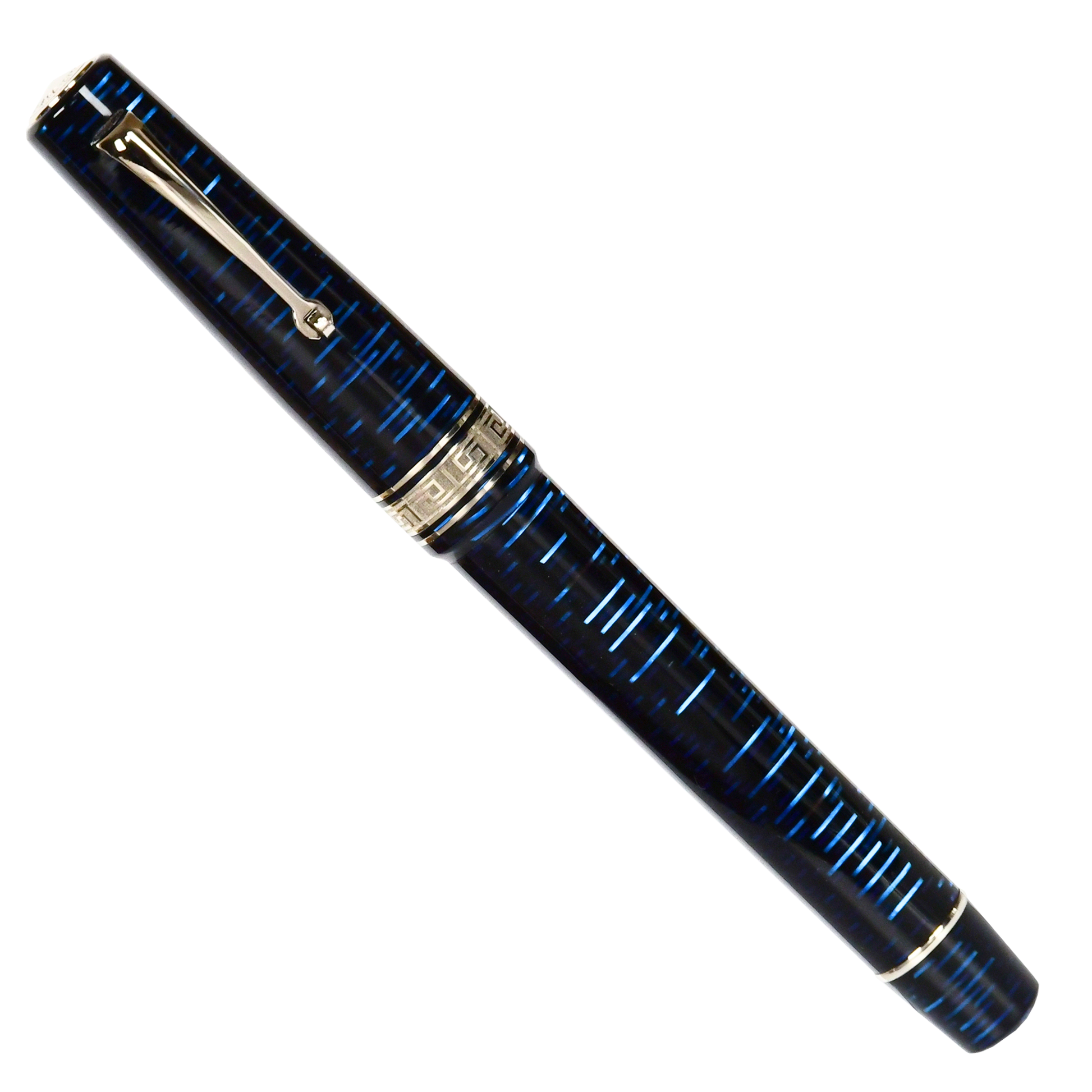 ASC Bologna Extra Blue "Wall Street" Skyscraper  Limited Edition Fountain Pen Collection