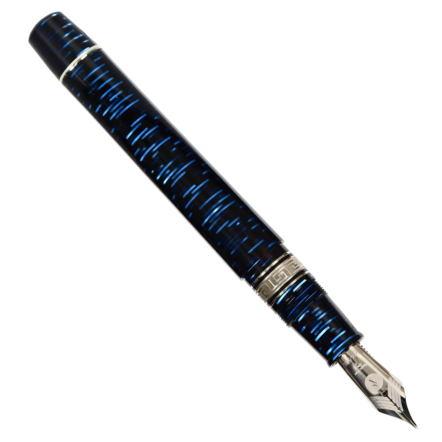 ASC Bologna Extra Blue "Wall Street" Skyscraper  Limited Edition Fountain Pen Collection