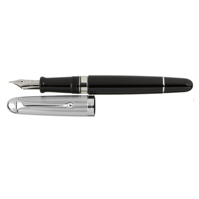 Aurora 88 Black with Chrome Cap – Nibs.com