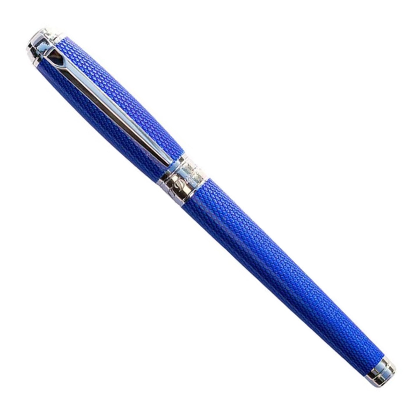 S.T. Dupont Line D Large Diamond Guilloché Sapphire