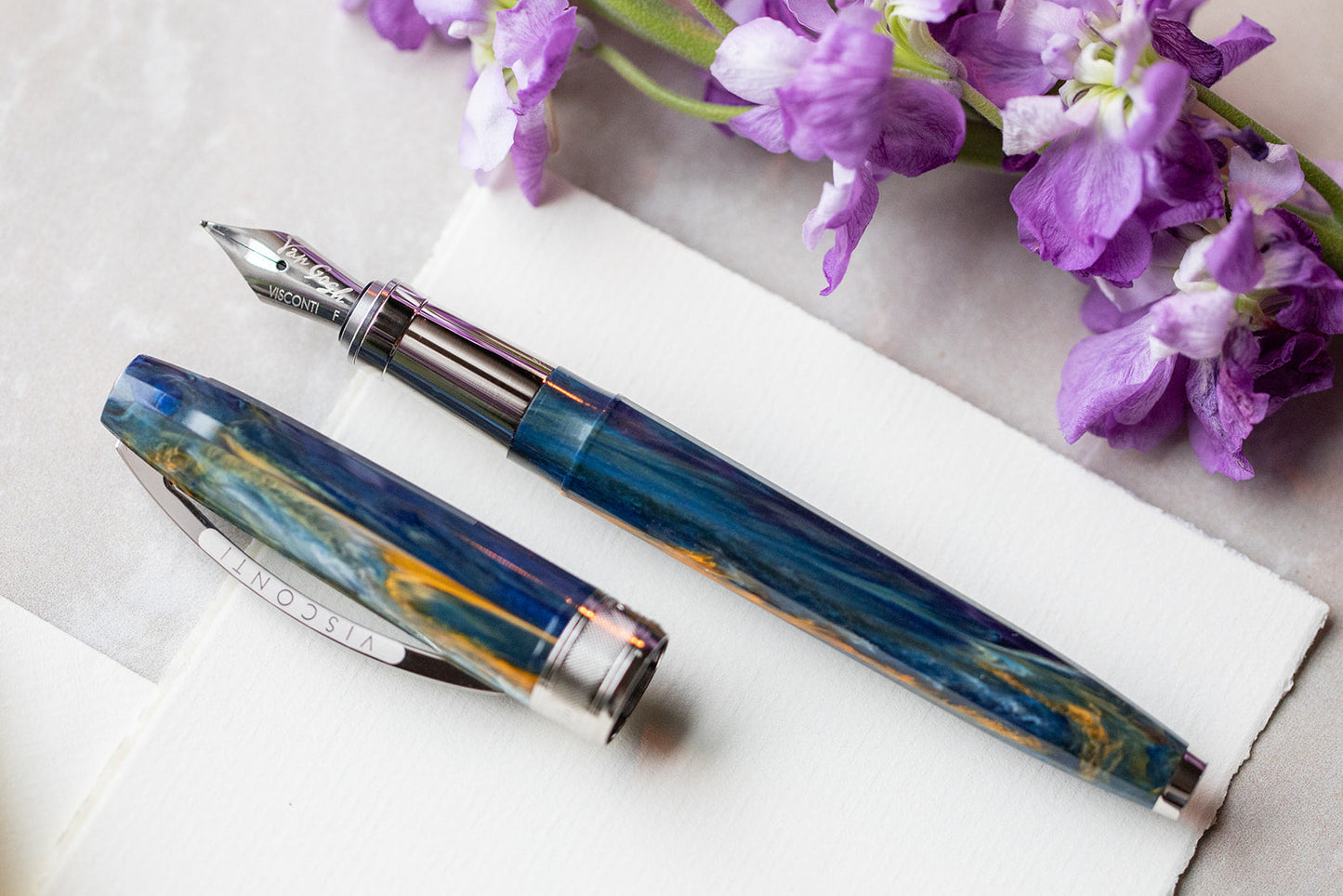 Visconti Van Gogh Impressionist Starry Night - Fountain Pen