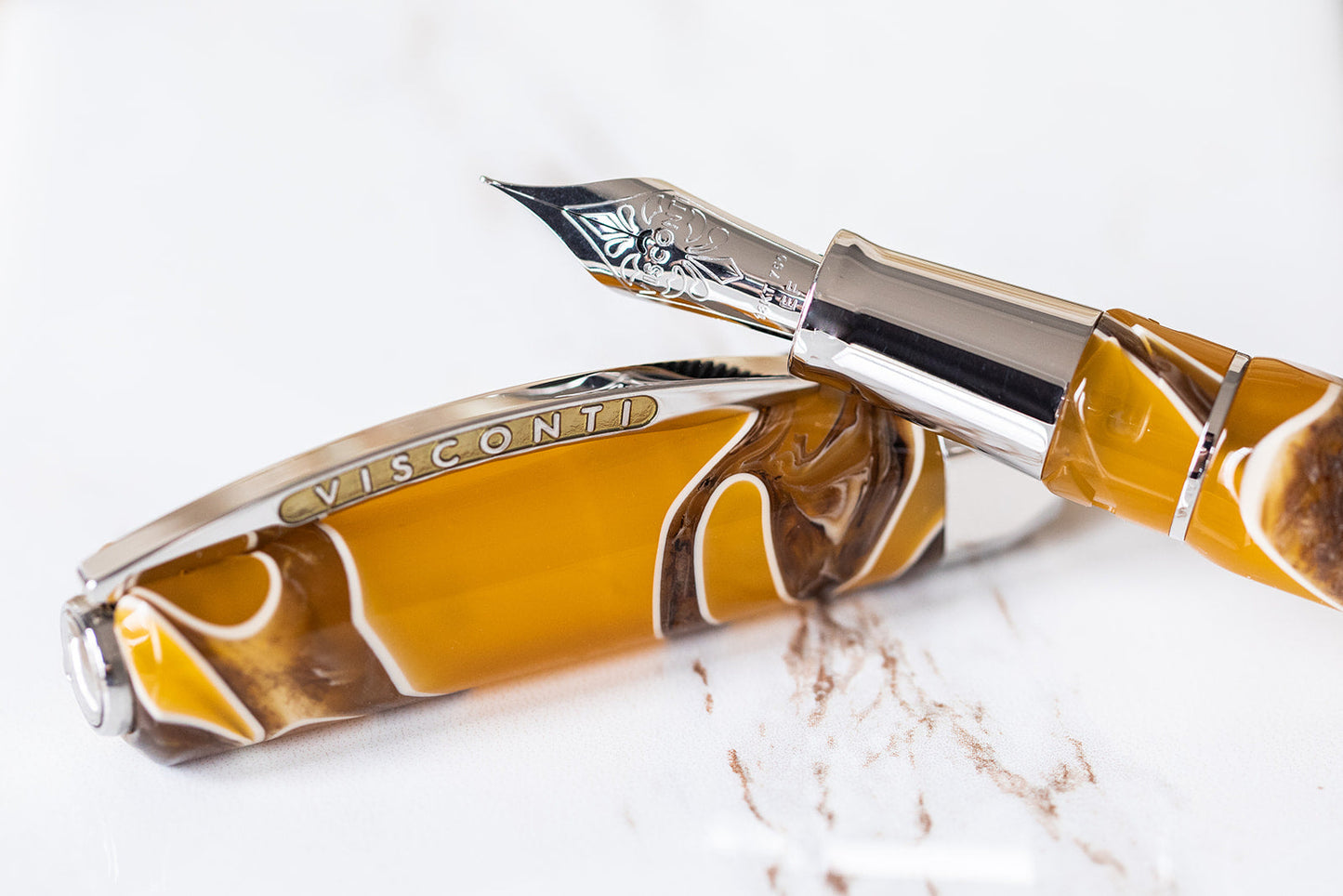 Visconti Opera Master Savanna w/Palladium Trim- Fountain Pen